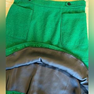 Maeve size 4 Kelly green mini skirt, EUC